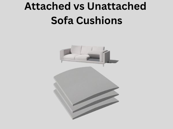 Attached vs Unattached Sofa Cushions