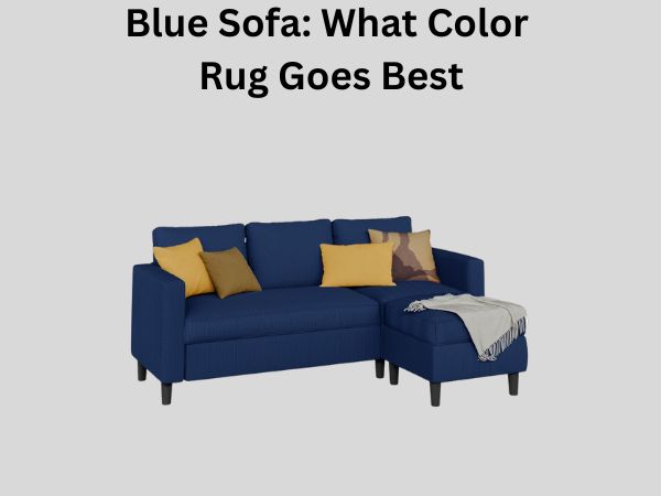 Blue Sofa: What Color Rug Goes Best