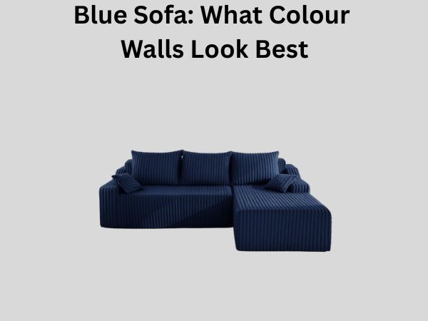 Blue Sofa: What Colour Walls Look Best