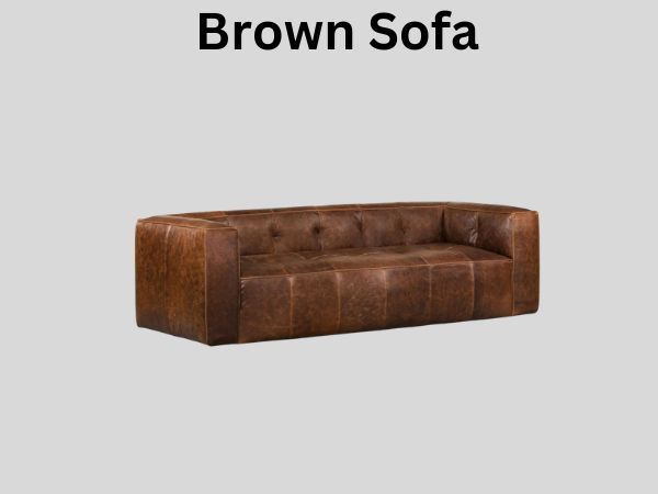 Brown Sofa 