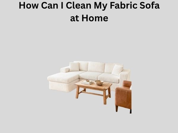 How Can I Clean My Fabric Sofa at Home