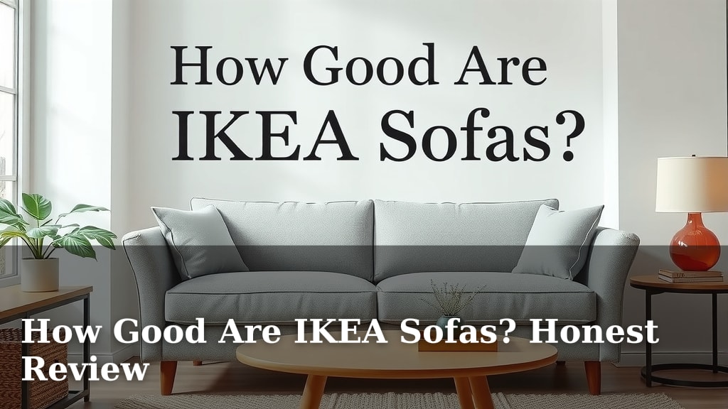 How Good Are IKEA Sofas? Honest Review