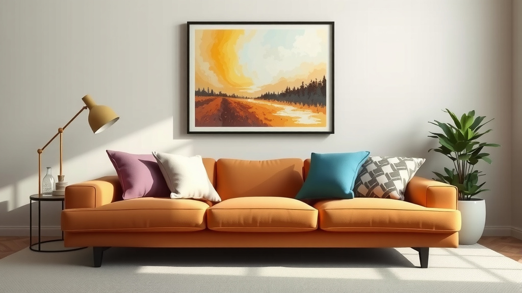 Hanging Art: Finding the Perfect Height Above Your Sofa