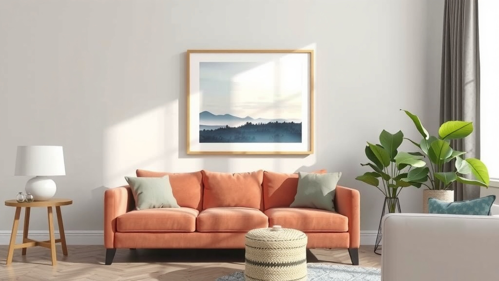 Hanging Art Above Your Sofa: Finding the Perfect Height