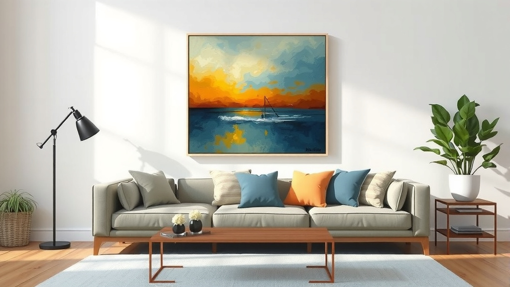 Hanging Art Over Your Sofa: Finding the Perfect Height