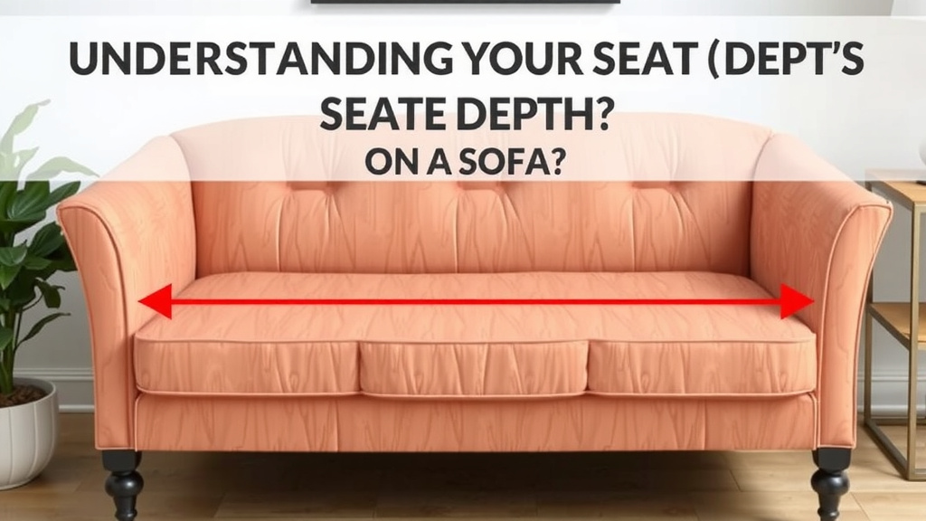 Understanding Your Sofa's Seat Depth: A Simple Guide