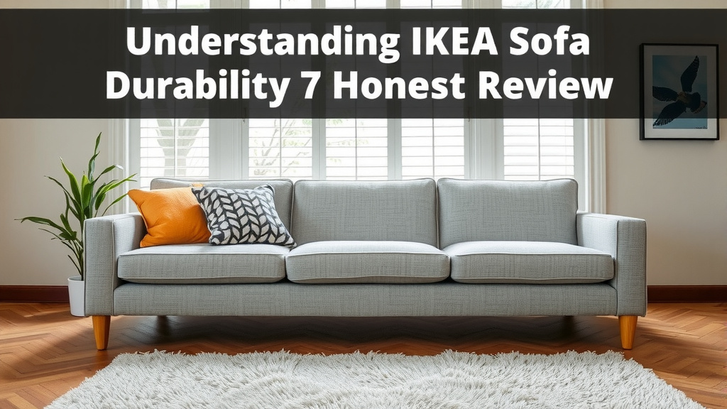 Understanding IKEA Sofa Durability Over Time