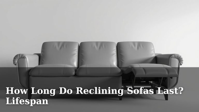 How Long Do Reclining Sofas Last? Lifespan
