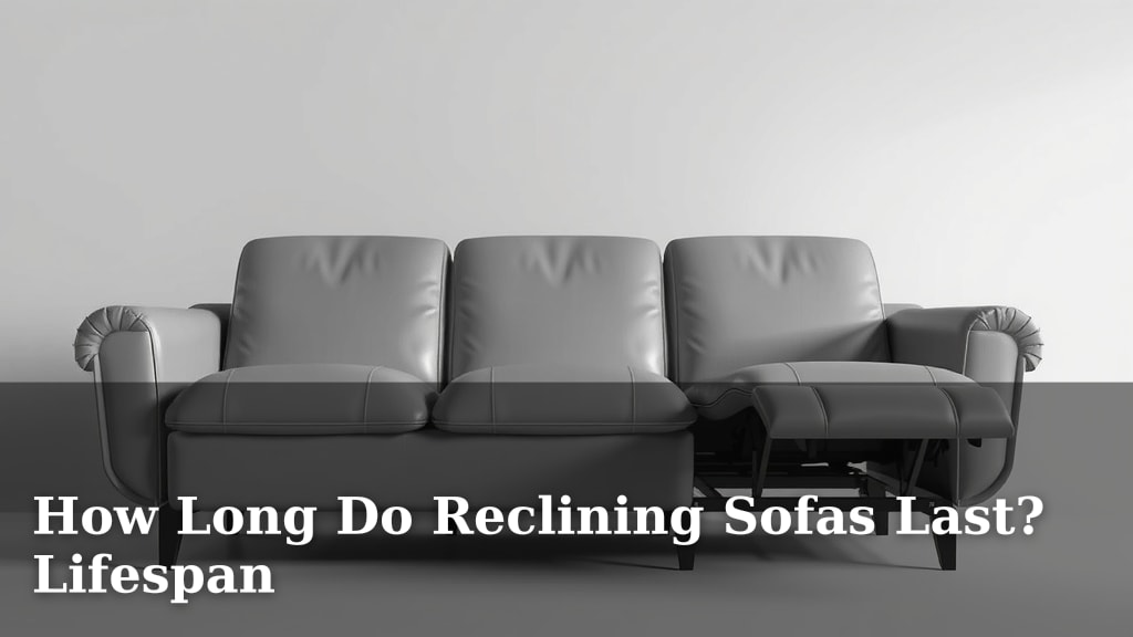 How Long Do Reclining Sofas Last? Lifespan