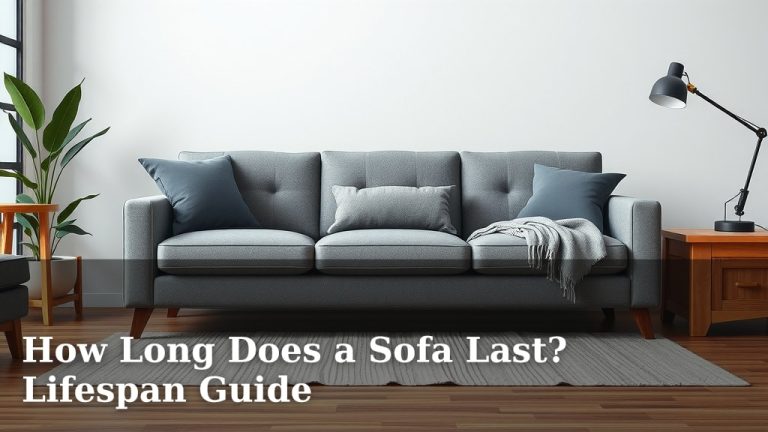 How Long Does a Sofa Last? Lifespan Guide