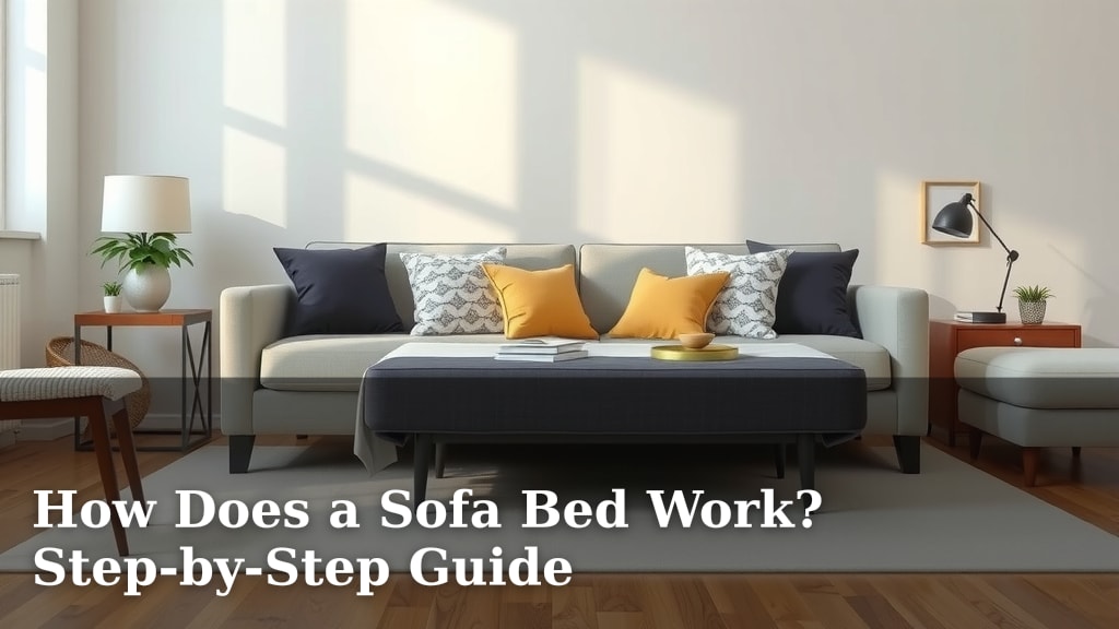 How Does a Sofa Bed Work? Step-by-Step Guide