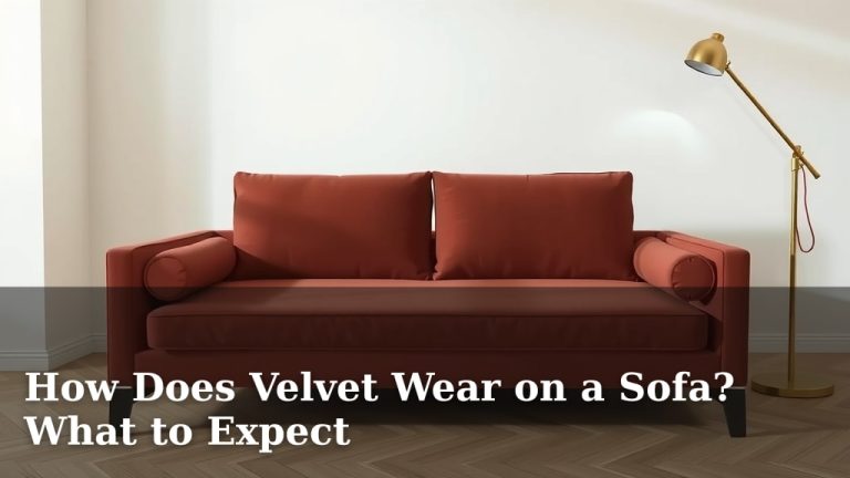 How Does Velvet Wear on a Sofa? What to Expect