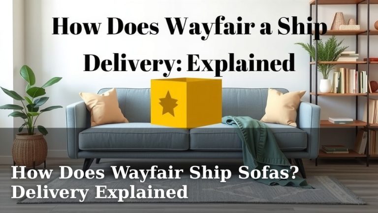 How Does Wayfair Ship Sofas? Delivery Explained