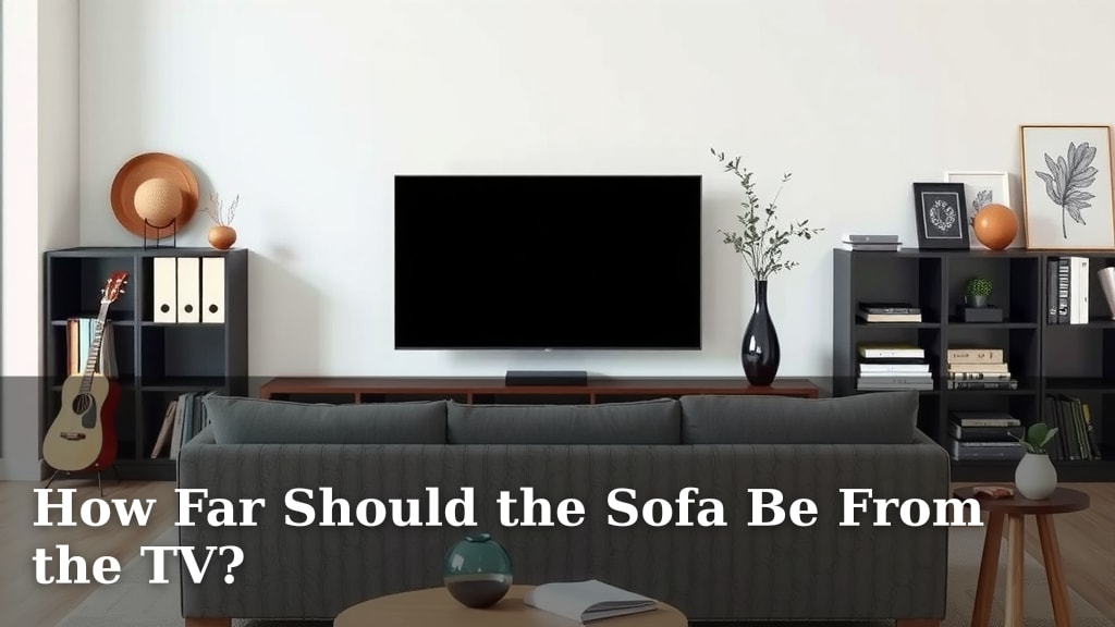 How Far Should the Sofa Be From the TV?