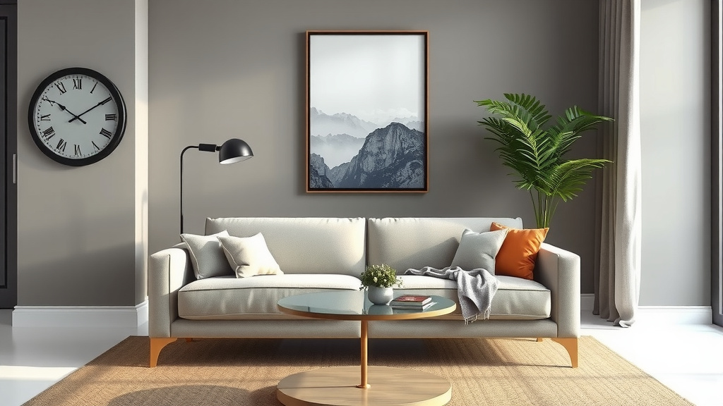 Finding the Perfect Art Placement Above Your Sofa