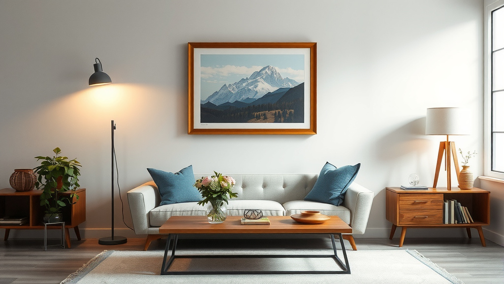 Finding the Ideal Art Placement Above Your Sofa