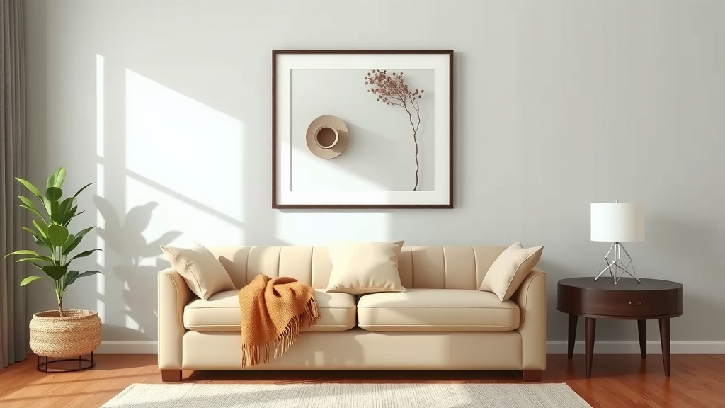Finding the Perfect Picture Height Above Your Sofa