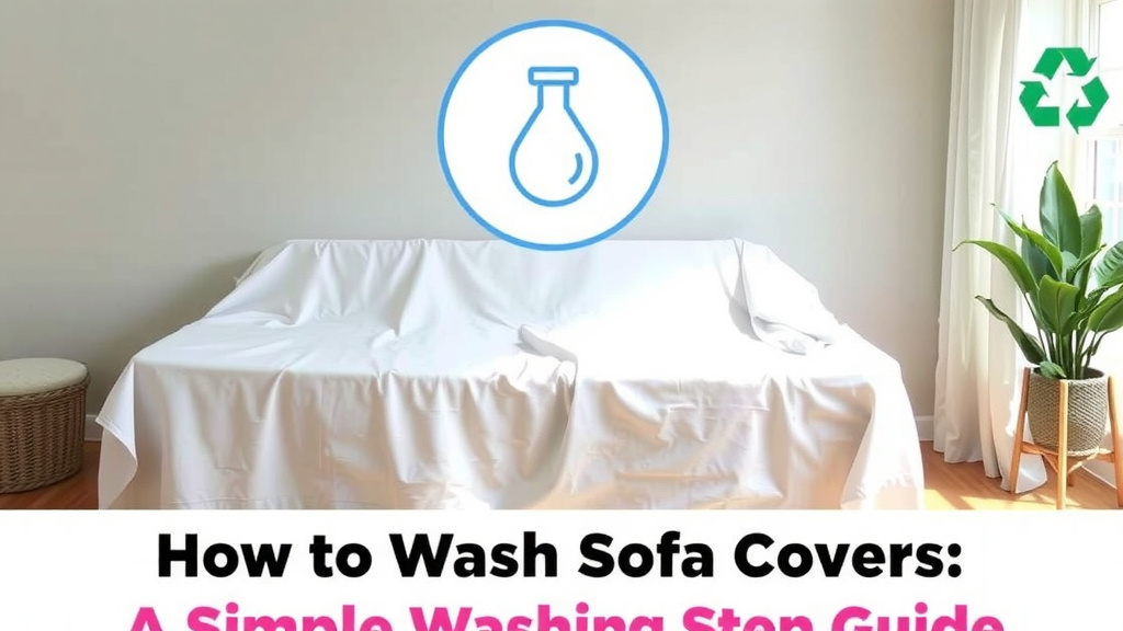 Caring for Your Sofa Covers: A Simple Washing Guide