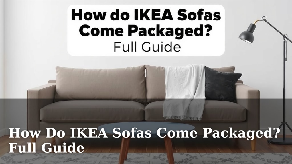 How Do IKEA Sofas Come Packaged? Full Guide