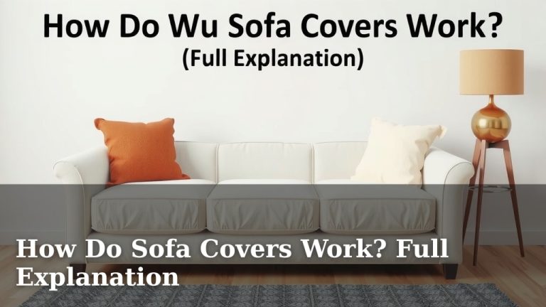 How Do Sofa Covers Work? Full Explanation