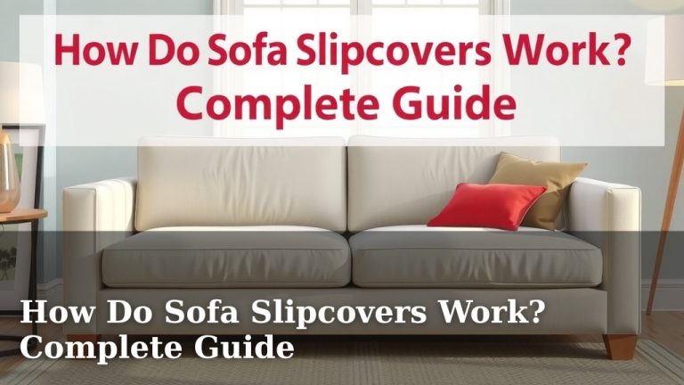 How Do Sofa Slipcovers Work? Complete Guide