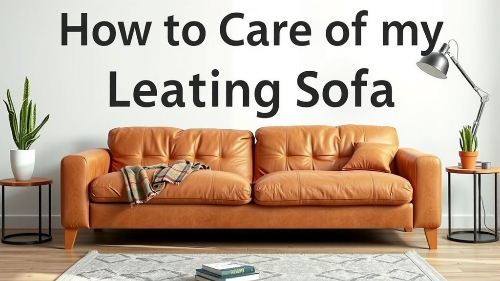 Keeping Your Leather Sofa Looking Great: Simple Care Strategies