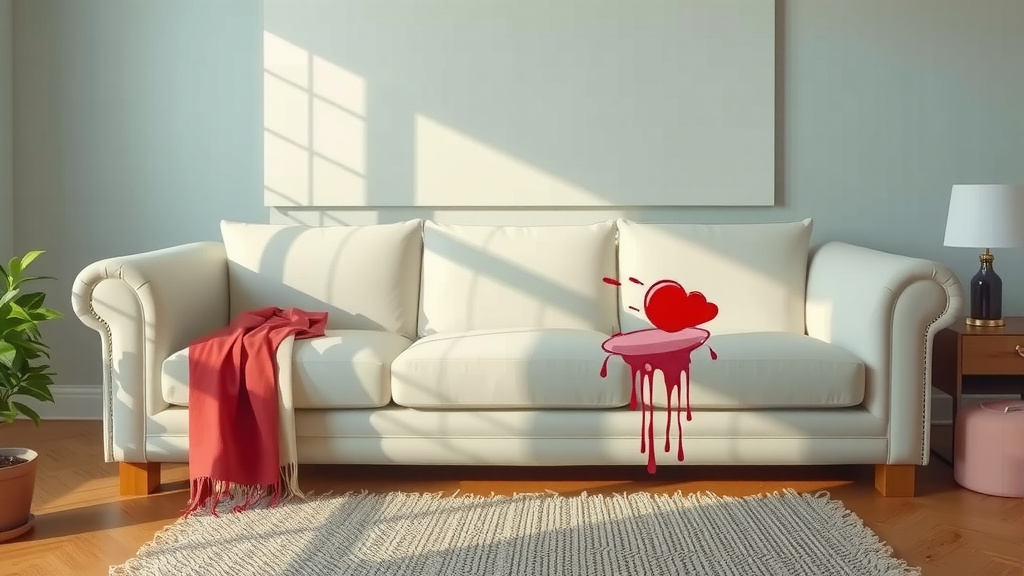 Tackling Blood Stains on Your Fabric Sofa