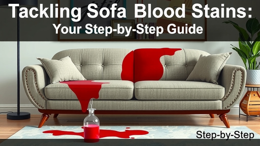 Tackling Sofa Blood Stains: Your Step-by-Step Guide