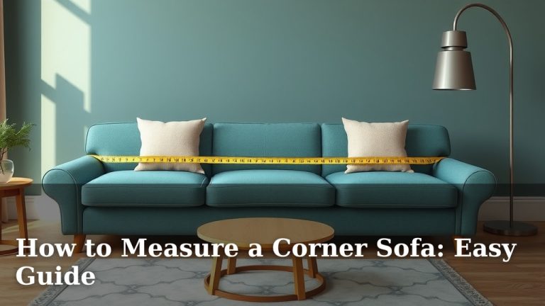 How to Measure a Corner Sofa: Easy Guide