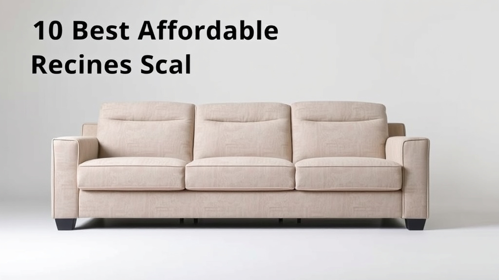 10 Best Affordable Reclining Sofa [2026]