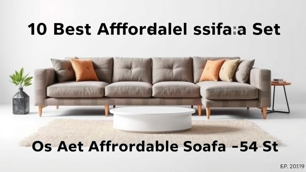 10 Best Affordable Sofa Set [2026]