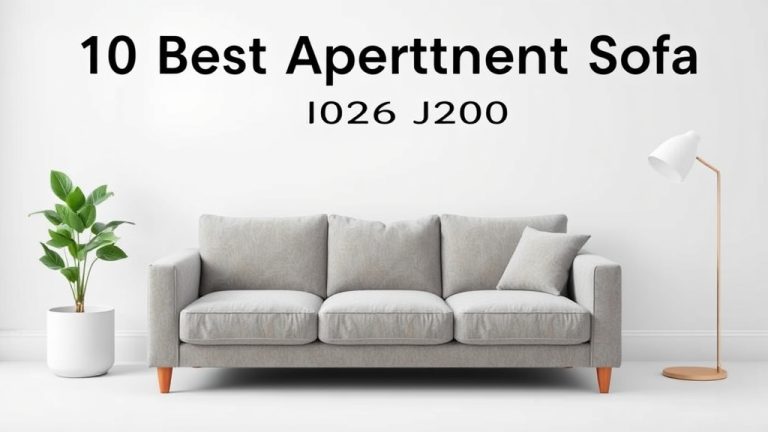 10 Best Apartment Size Sofas [2026]