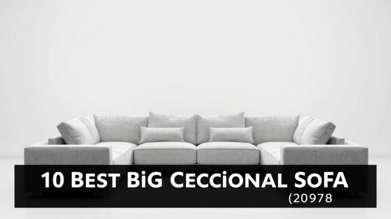 10 Best Big Sectional Sofa [2026]