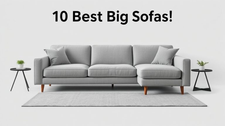 10 Best Big Sofas [2026]