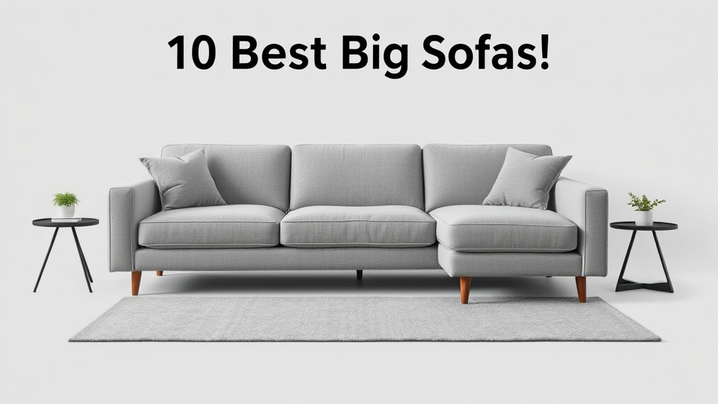10 Best Big Sofas [2026]