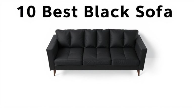 10 Best Black Sofa [2026]