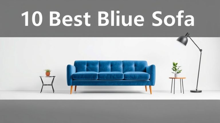 10 Best Blue Sofa [2026]
