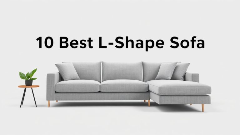 10 Best Budget L Shape Sofa [2026]