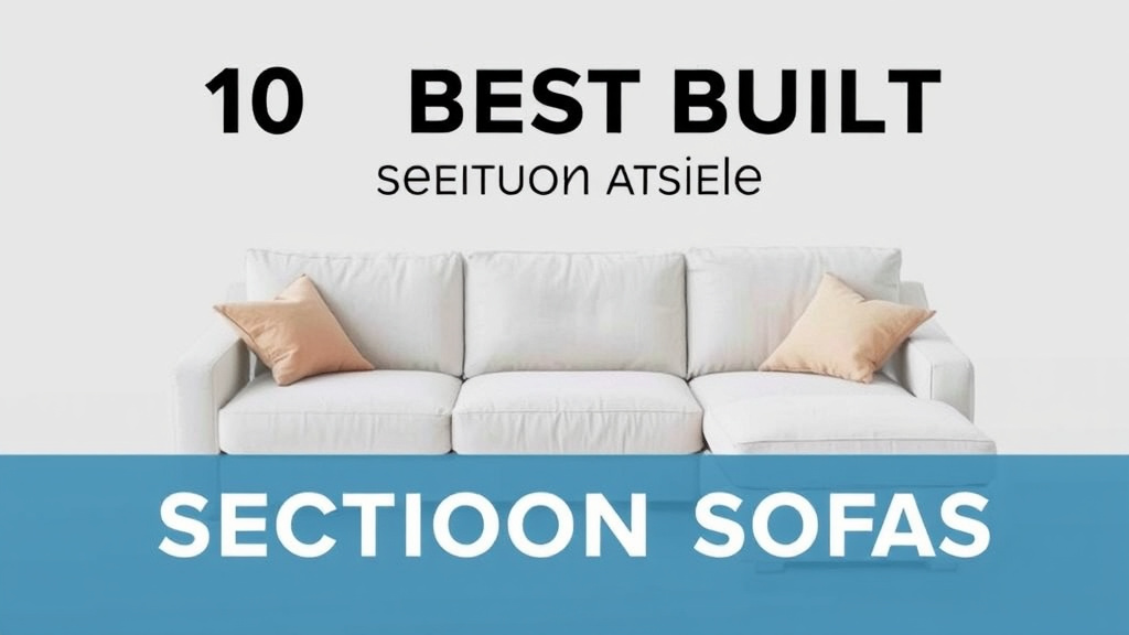 10 Best Built Sectional Sofas [2026]