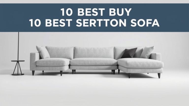 10 Best Buy Sectional Sofa [2026]