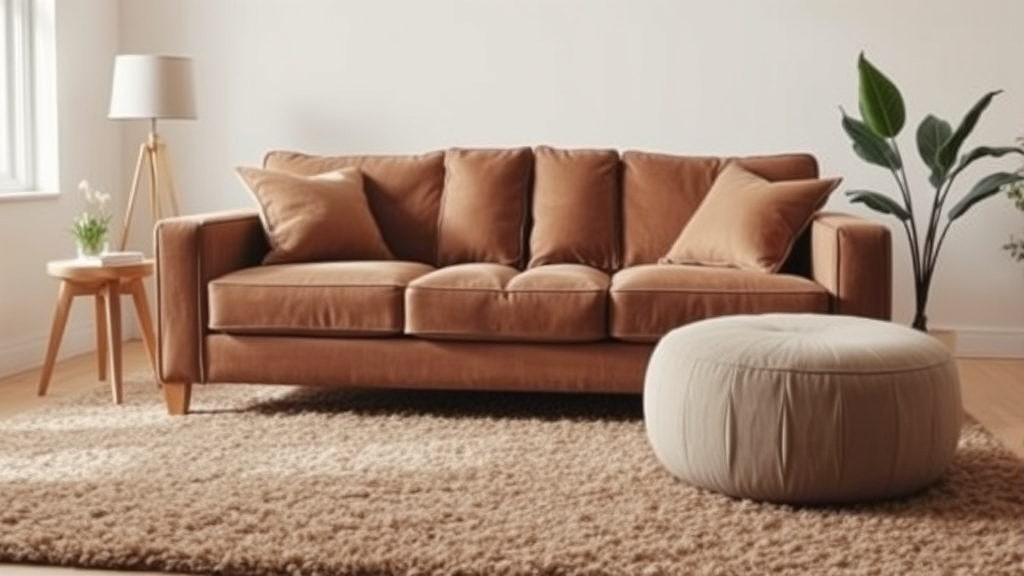 10 Best Carpet For Brown Sofa [2026]