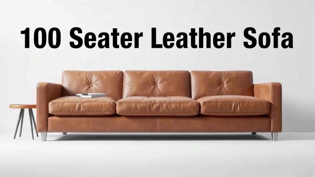 10 Seater Leather Sofa [2026]