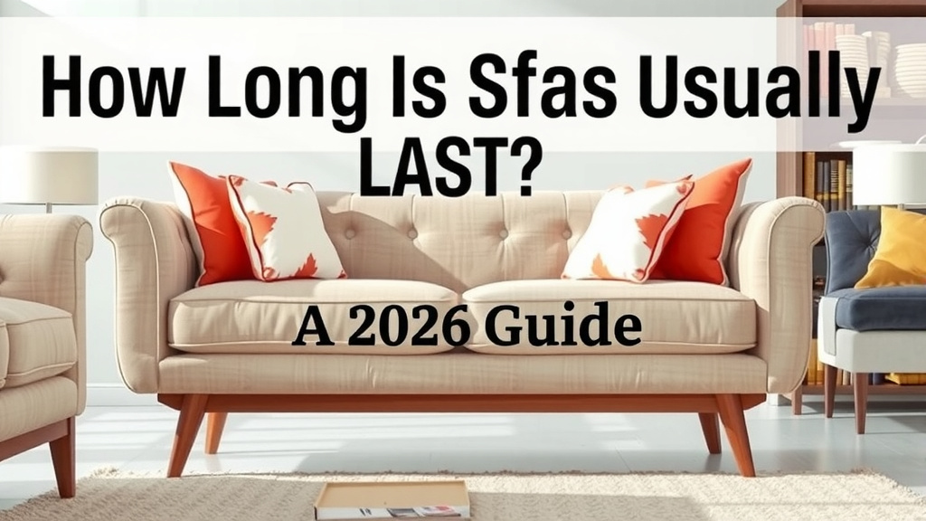 How Long Do Sofas Usually Last? A 2026 Guide