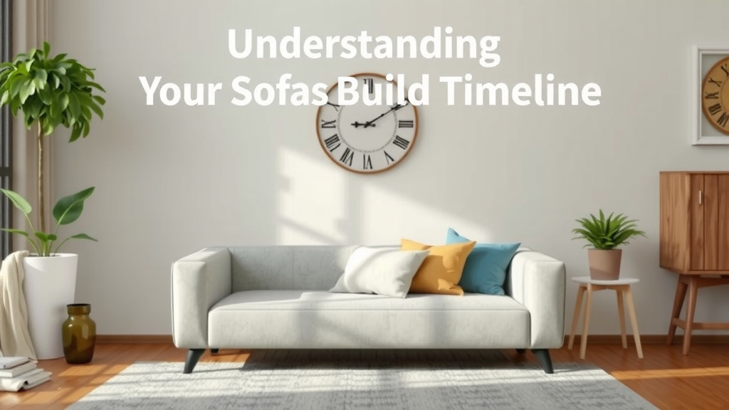 Understanding Your Sofa's Build Timeline