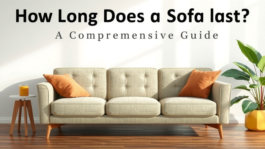 How Long Does a Sofa Last? A Comprehensive Guide