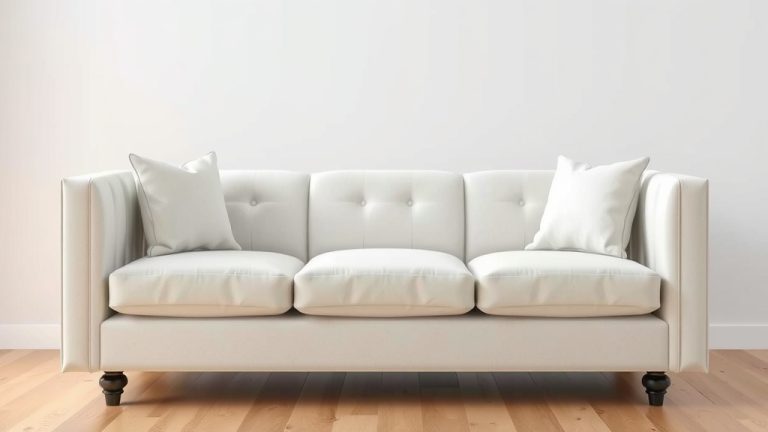 What's the Average 3 Cushion Sofa Length