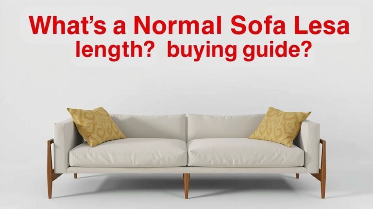 What's a Normal Sofa Length? Your Buying Guide