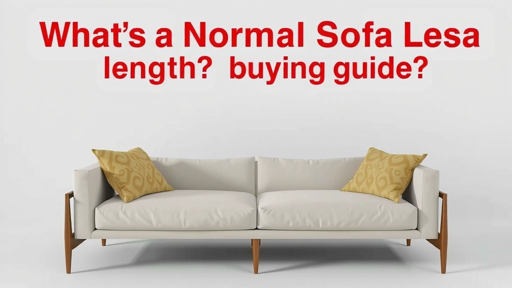 What's a Normal Sofa Length? Your Buying Guide