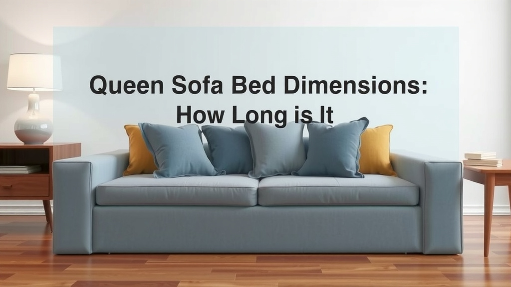 Understanding Queen Sofa Bed Dimensions