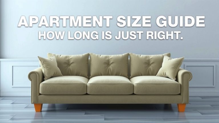 Apartment Sofa Size Guide: How Long Is Just Right